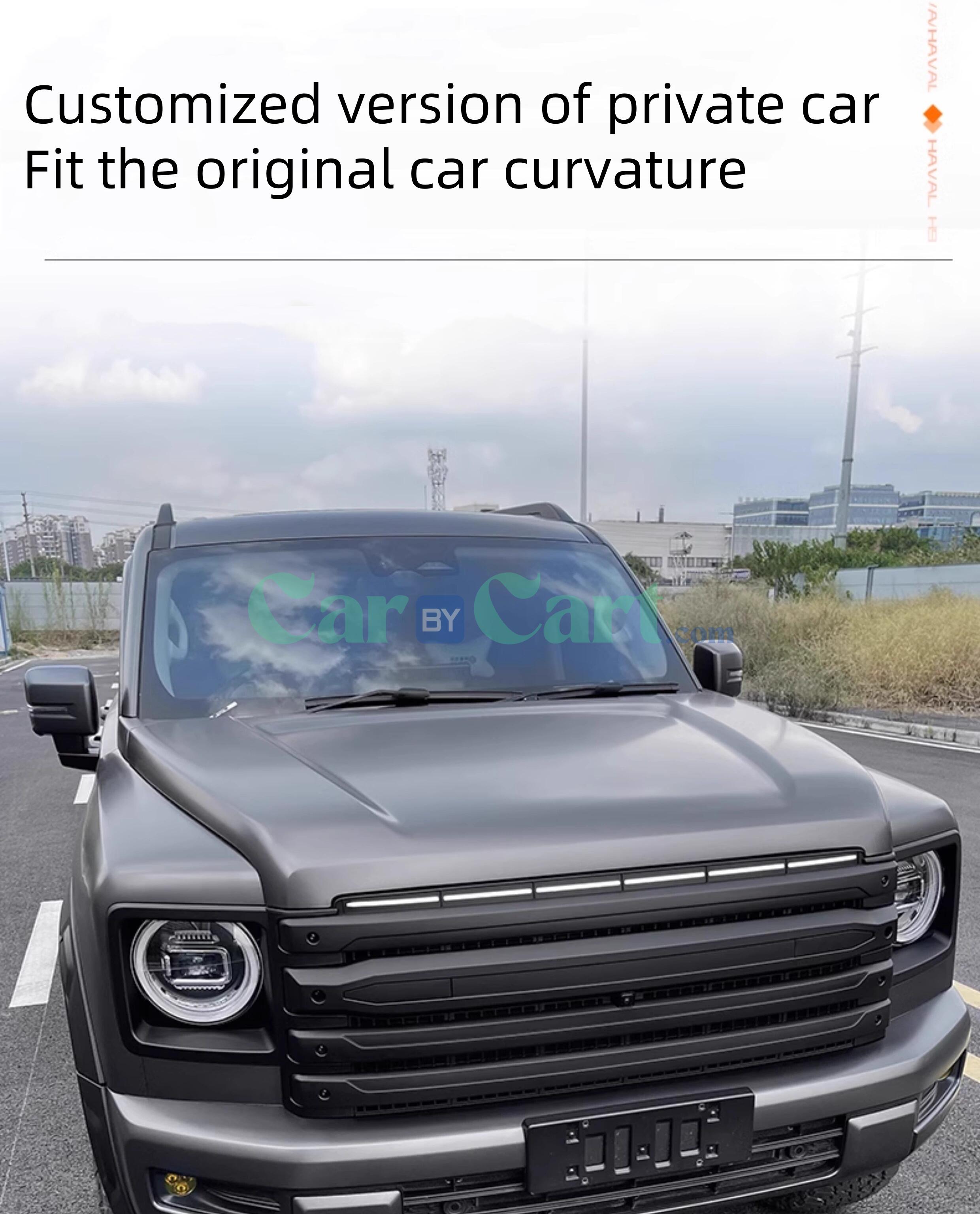 2024 HAVAL H9 Black Warrior front grille