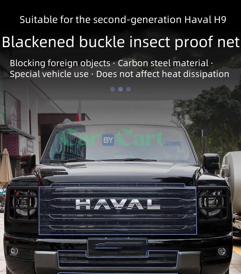 2024 HAVAL H9 Buckle type insect proof net