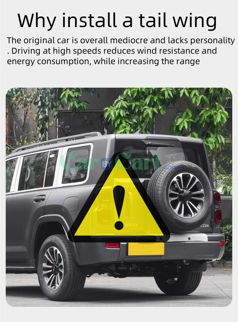 2024 HAVAL H9 Roof spoiler