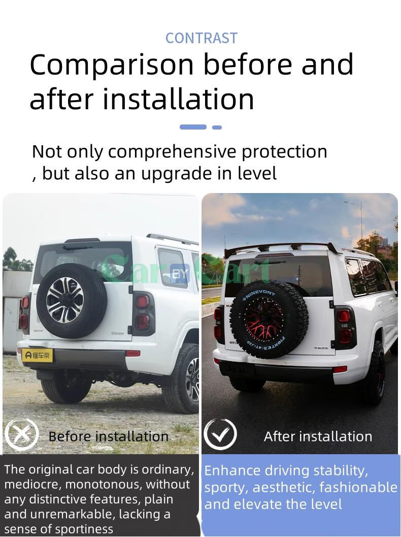 2024 HAVAL H9 Roof spoiler