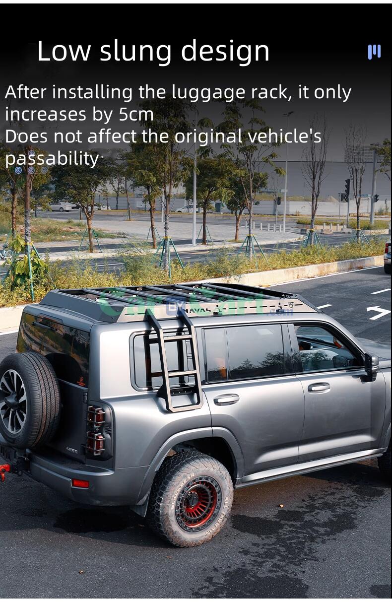 2024 HAVAL H9 Mech luggage rack+ladder+backpack