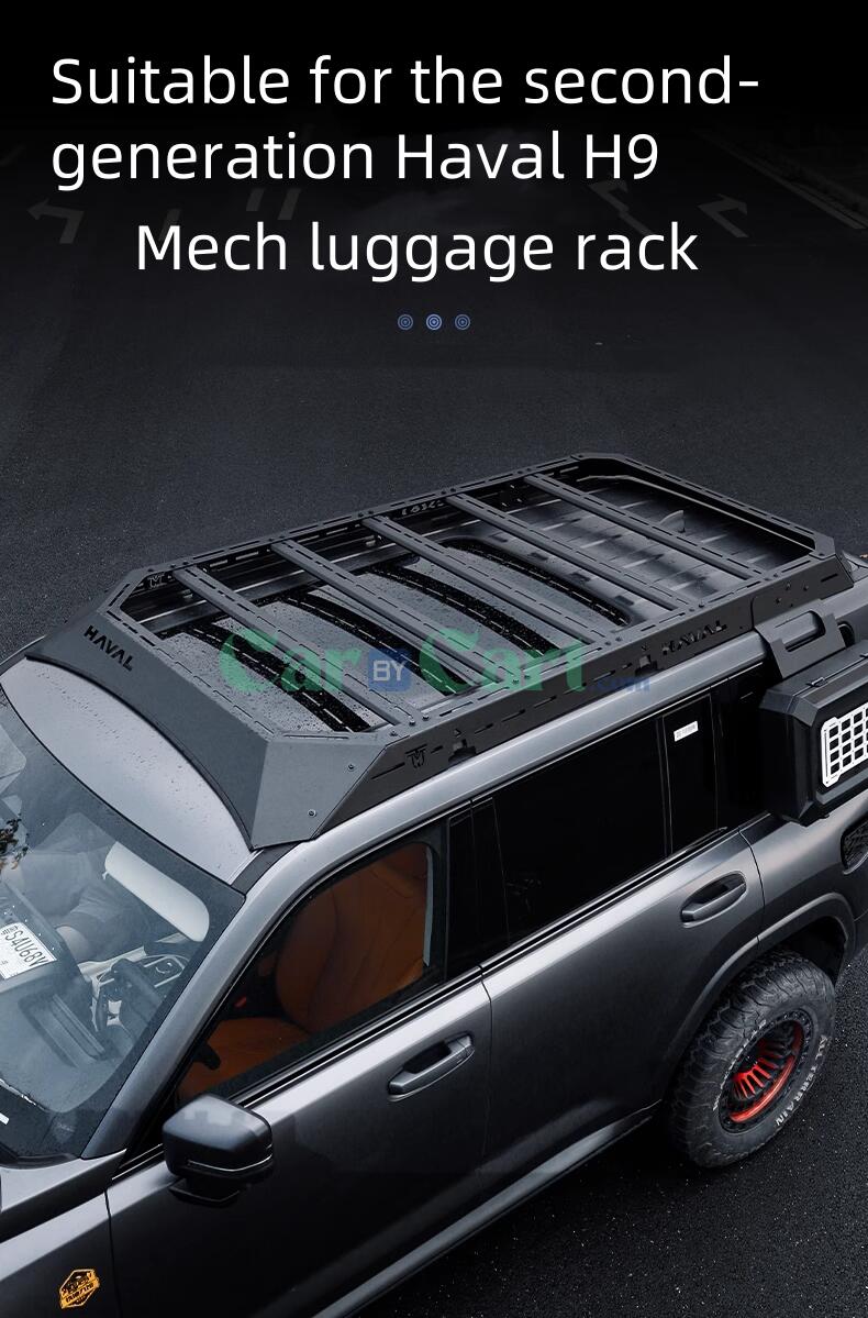 2024 HAVAL H9 Mech luggage rack+ladder+backpack