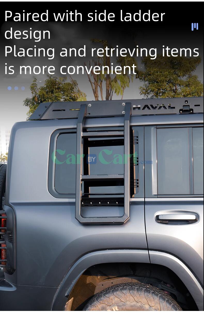 2024 HAVAL H9 Mech luggage rack+ladder+backpack