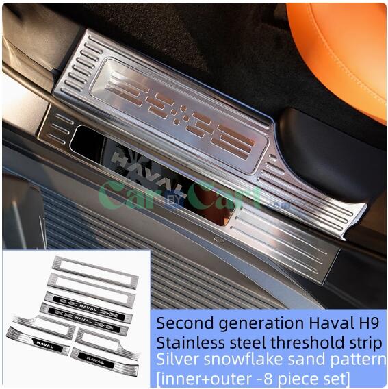 2024 HAVAL H9 Stainless steel threshold strip