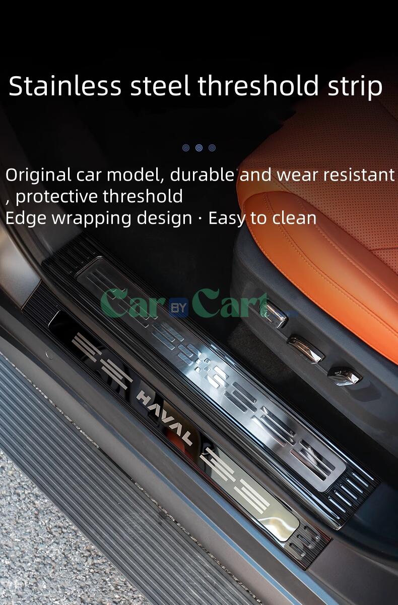 2024 HAVAL H9 Stainless steel threshold strip