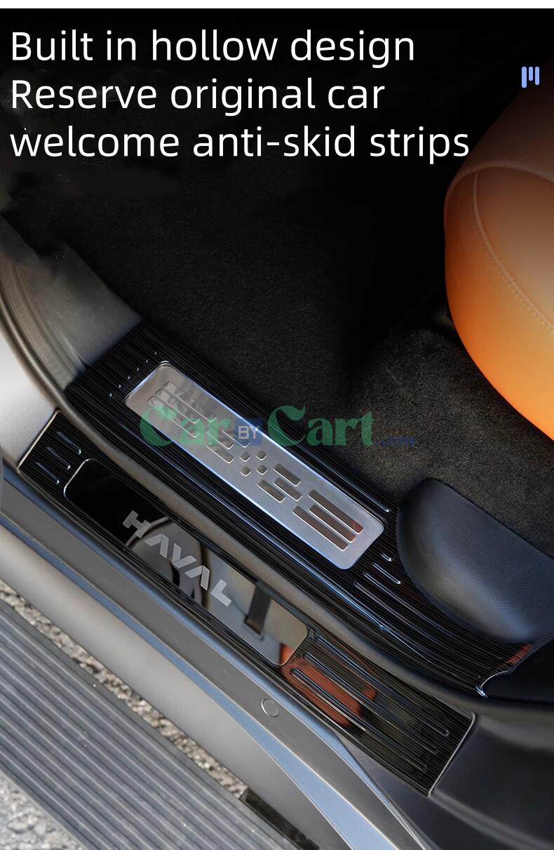 2024 HAVAL H9 Stainless steel threshold strip