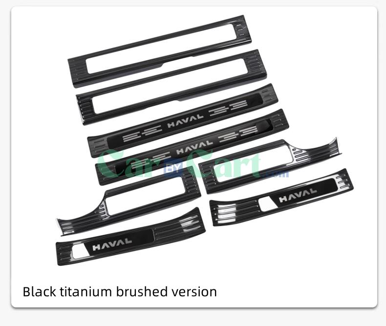 2024 HAVAL H9 Stainless steel threshold strip