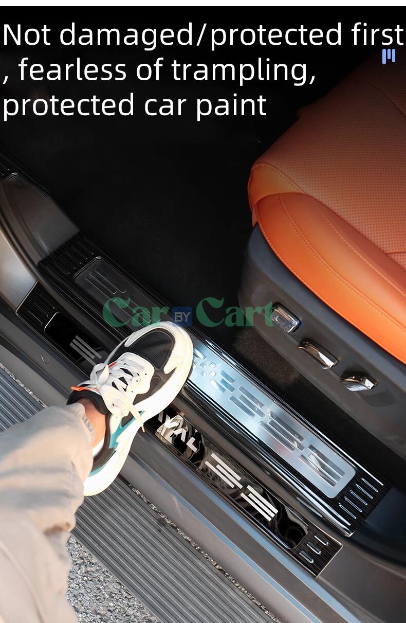 2024 HAVAL H9 Stainless steel threshold strip