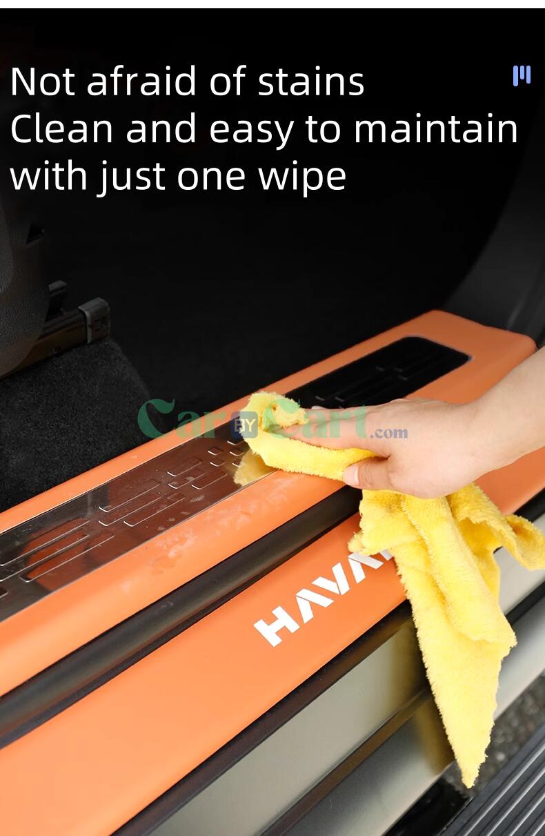 2024 HAVAL H9 Leather sticker threshold strip