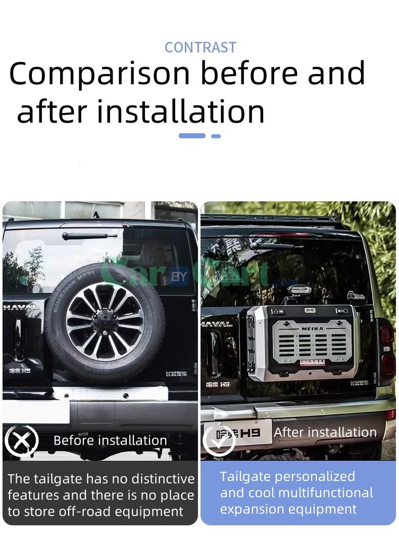 2024 HAVAL H9 Tailgate backpack