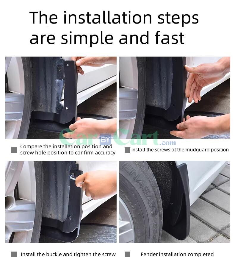 2024 هافال H9 واقي الطين للإطارات