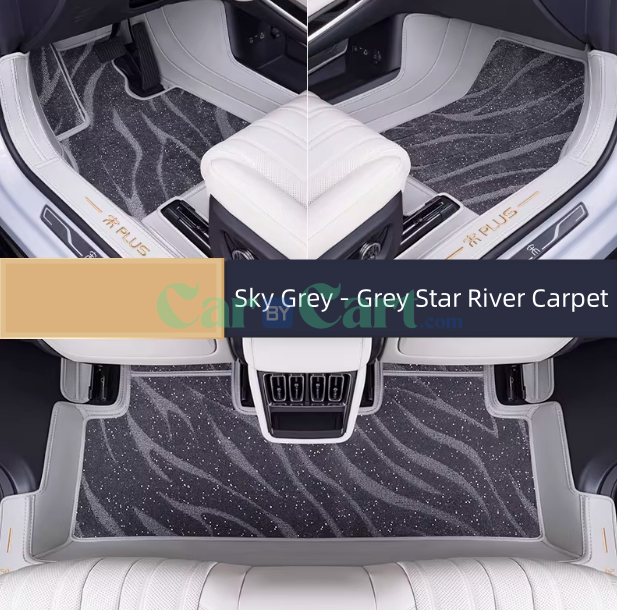 2025 سجادة ذكية لسيارة BYD Song L EV على شكل نهر النجوم.