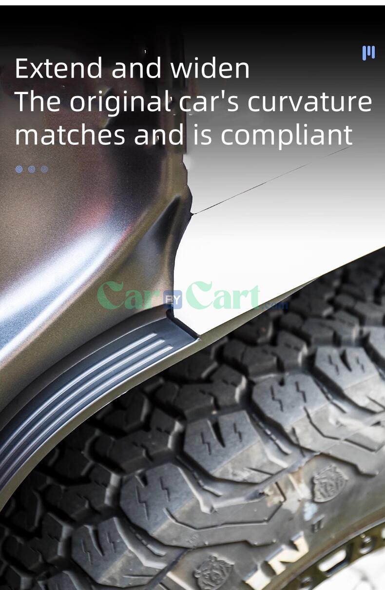 هافال H9 2024 واقي الطين بطانة الإطارات الخلفية