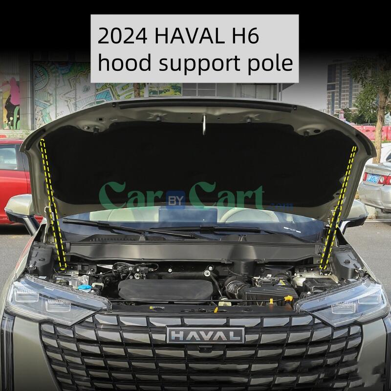 2024 HAVAL H6 hood support hydraulic pressure pole