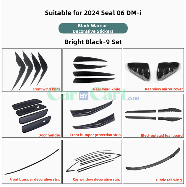 2024 Seal 06 DM-i Black Knight Appearance Kit