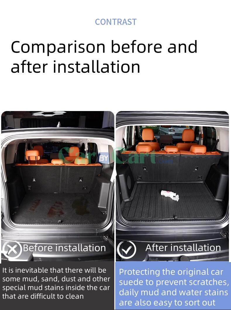 2024 HAVAL H9 TPE waterproof car trunk pad