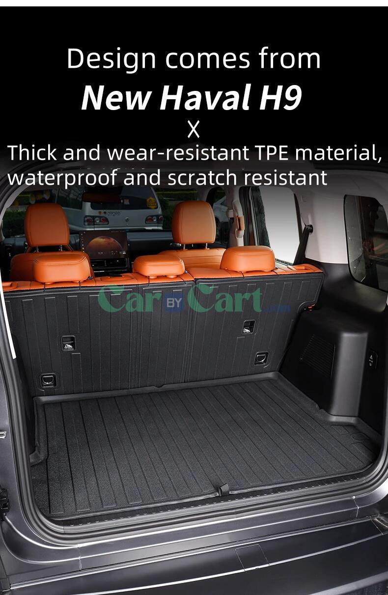 2024 HAVAL H9 TPE waterproof car trunk pad