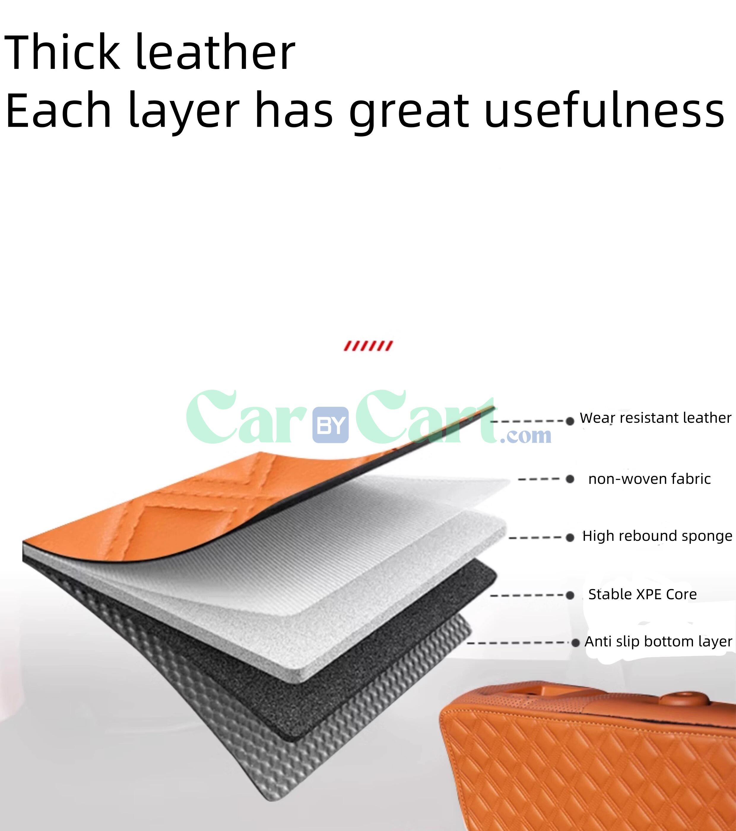 2024 HAVAL H9 Leather car trunk pad