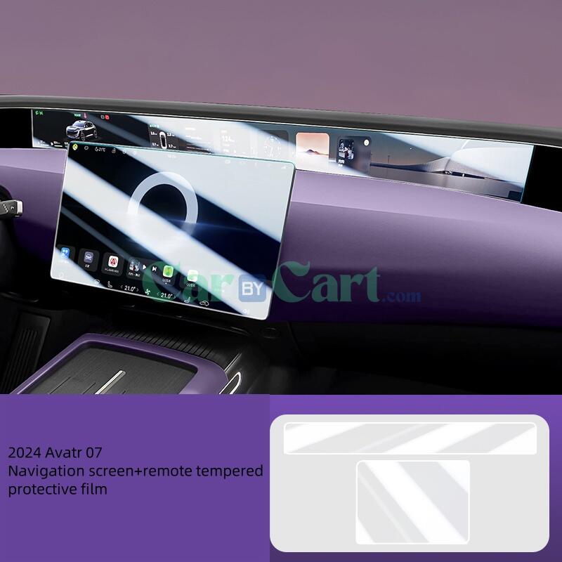 2024 Avatr 07 Navigation screen+remote tempered protective film