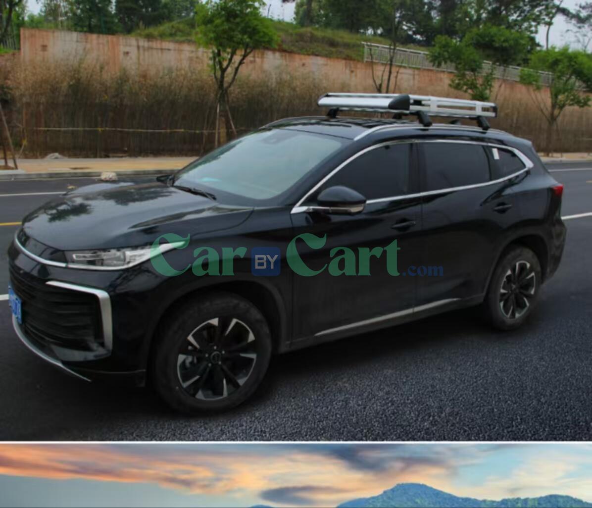 2025 BYD Song Pro DM-i 1.4-meter shark horizontal bar luggage rack