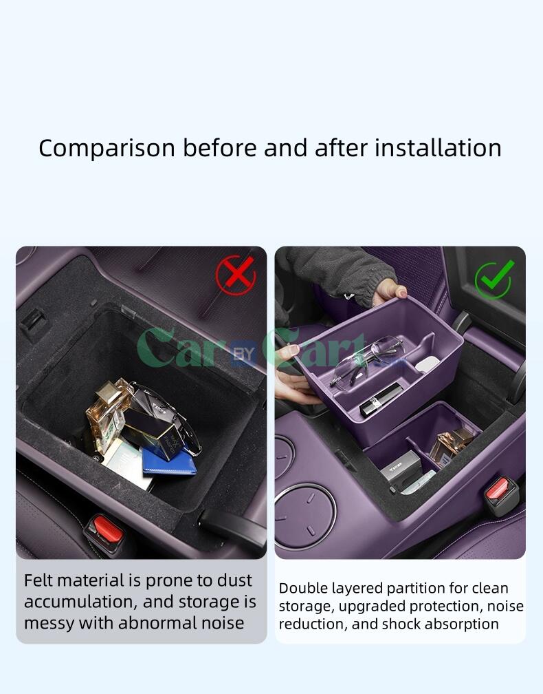 2024 أفاتار 07 31 قطعة من وسادات السيليكون وصناديق التخزين لكامل السيارة