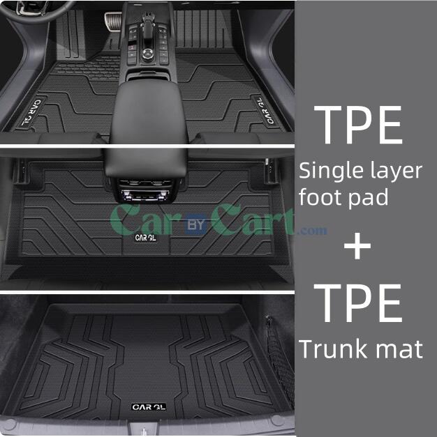 2024 HAVAL H9 TPE foot pad+trunk pad