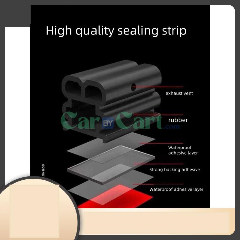 2025 BYD Song Pro DM-i ABS Rubber soundproof sealing strip
