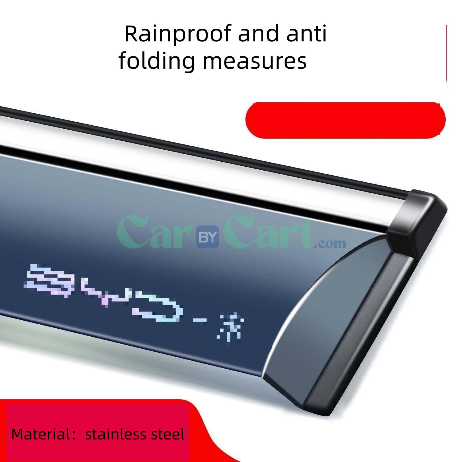 2025 BYD Song Pro DM-i Stainless steel weather shield