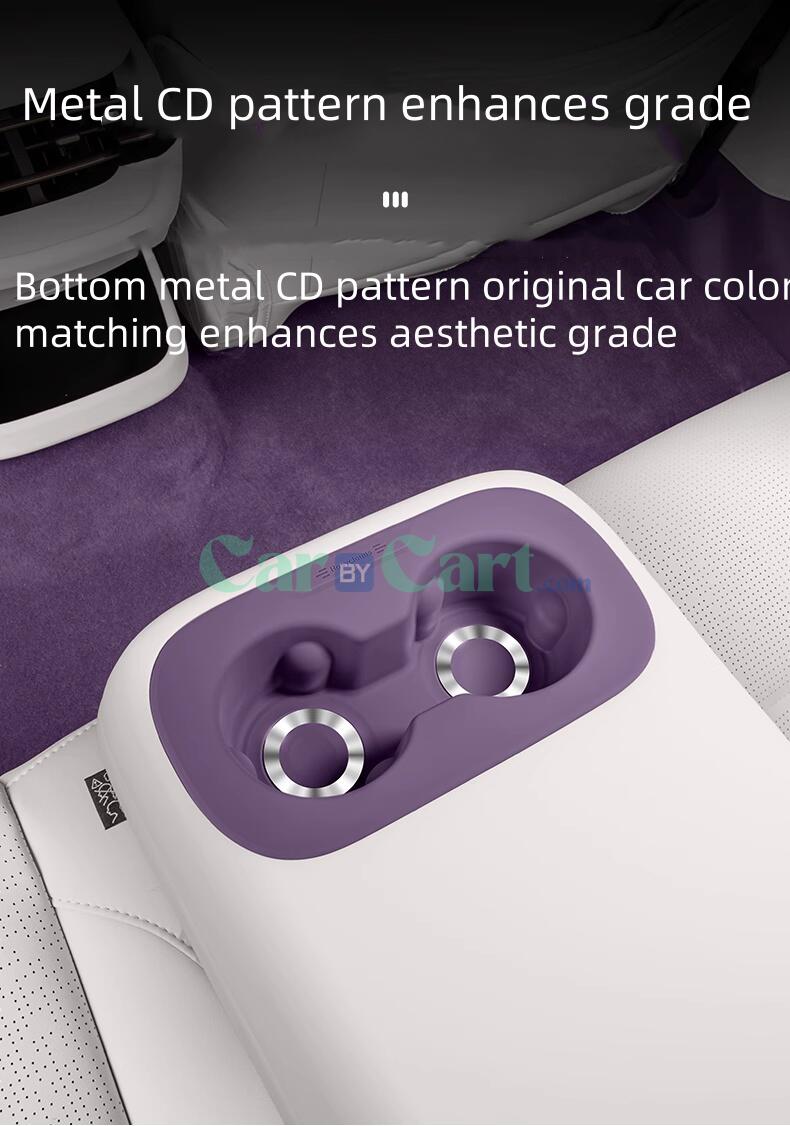 وسادة سيليكون 2025 AVATR 06 لتغطية كوب الماء في المقعد الخلفي