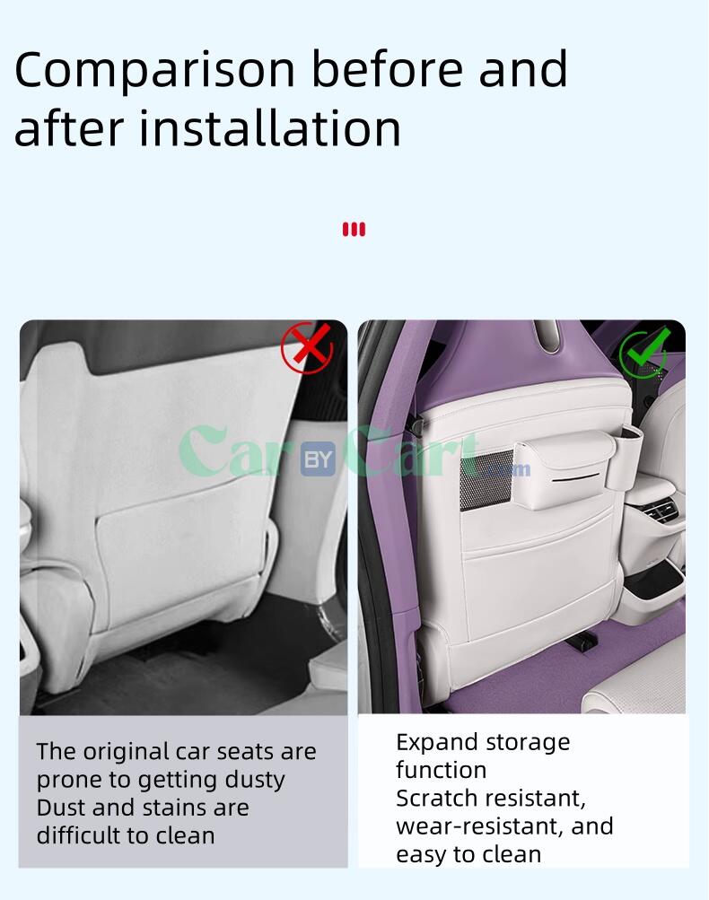 2025 أفاتار 06 وسادة مضادة للركل في المقعد الخلفي