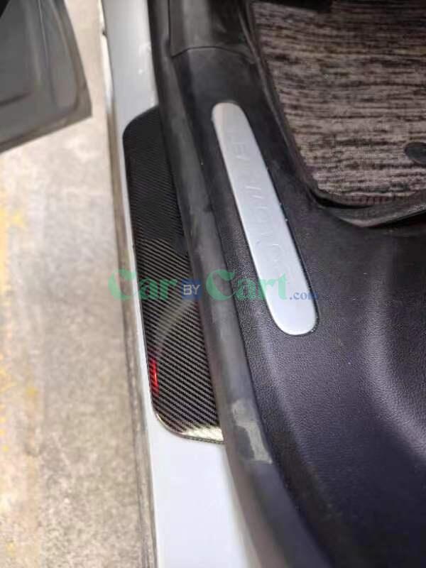 2025 BYD Song Pro DM-i بيجي معاه مجموعة من 8 قطع شرائط للعتبة الداخلية والخارجية.