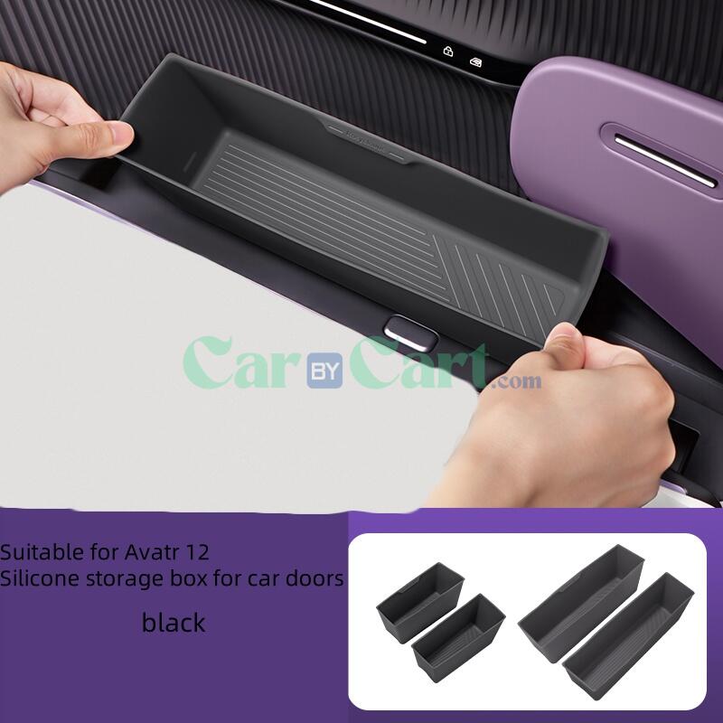 صندوق تخزين سيليكون 12 أفاتار 2024 لأبواب السيارات