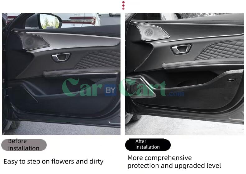 طبة أبواب ضد الكدمات ل2025 BYD Song Pro DM-i Smart ABS