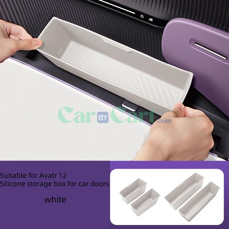 صندوق تخزين سيليكون 12 أفاتار 2024 لأبواب السيارات