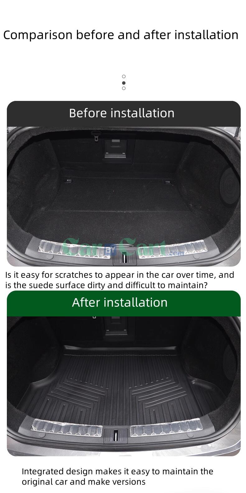 2025 AVATR 11 TPE car trunk waterproof pad