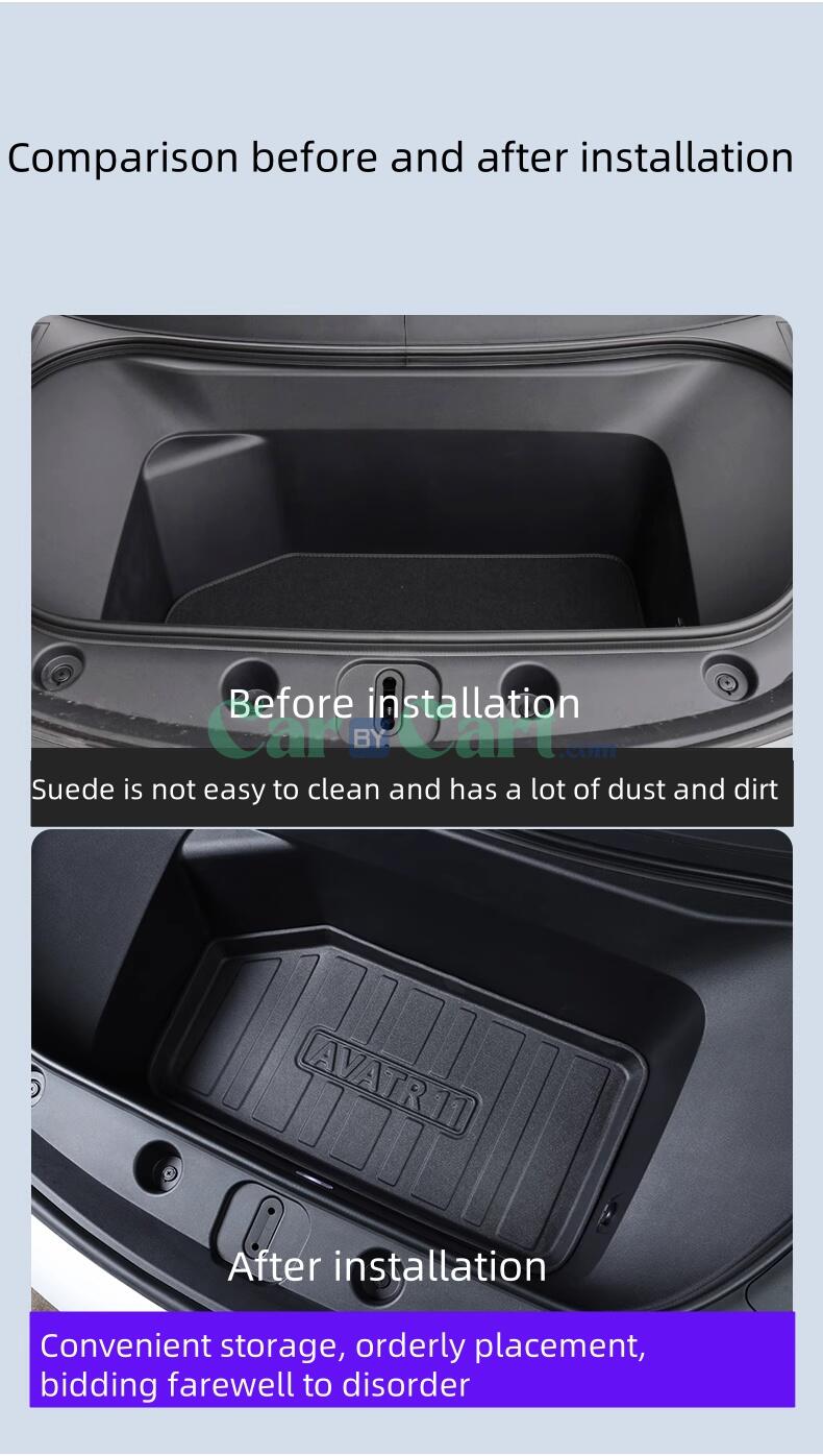 2025 AVATR 11 Car front trunk storage box pad