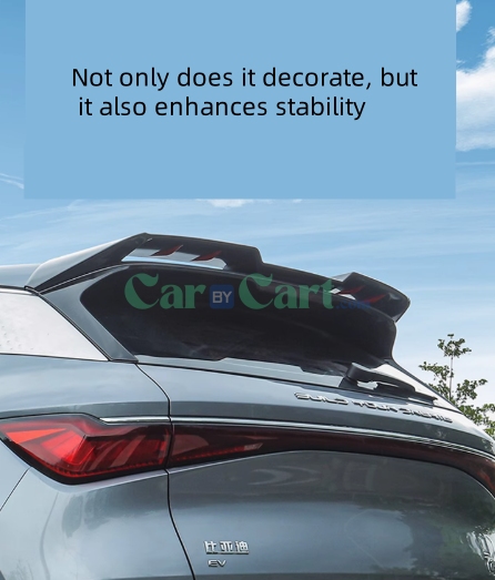 2025 BYD Yuan PLUS Smart Sports large tail wing (bright black version)