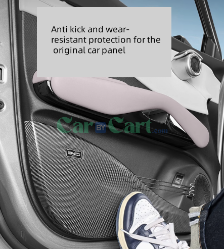 2025 BYD Yuan PLUS Smart Carbon fiber patterned door kick plate