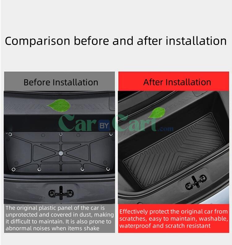 حصيرة صندوق السيارة الأمامي لسيارة 2024 أفاتر 12