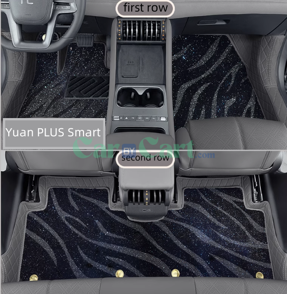 2025 بي واي دي يوان بلس سمارت حزمة كاملة سجادة نجوم النهر.