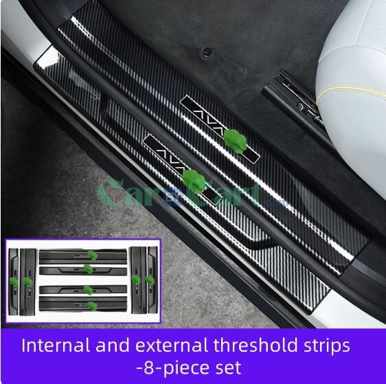 2025 AVATR 11 ABS carbon fiber patterned threshold strip