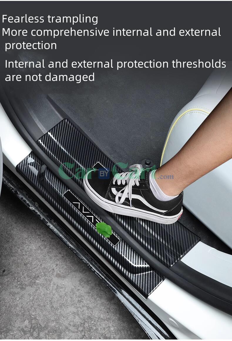 2025 AVATR 11 ABS carbon fiber patterned threshold strip