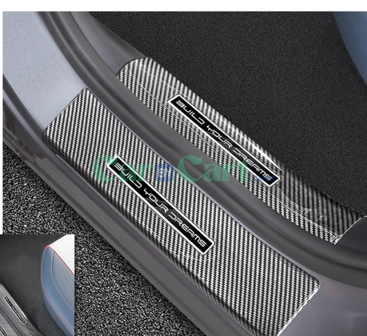 2025 BYD Yuan PLUS Smart Carbon fiber patterned inner and outer door sill strips