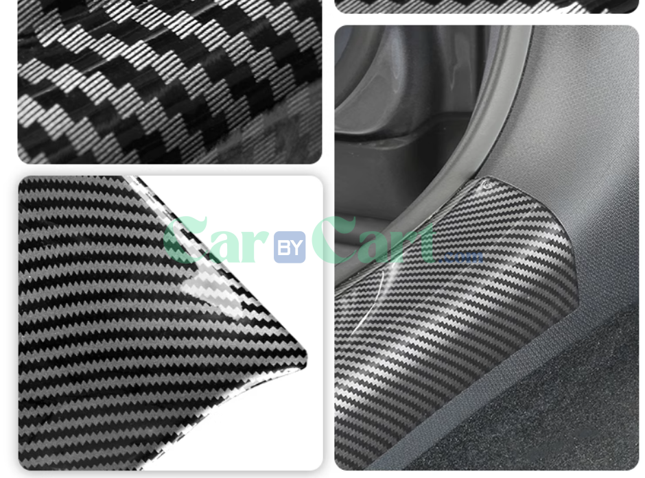 2025 BYD Yuan PLUS Smart Carbon fiber patterned inner and outer door sill strips