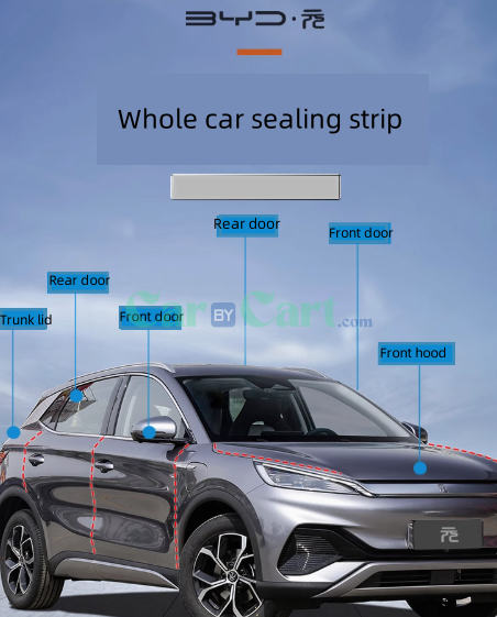 2025 BYD Yuan PLUS Smart Whole car sound insulation sealing strip