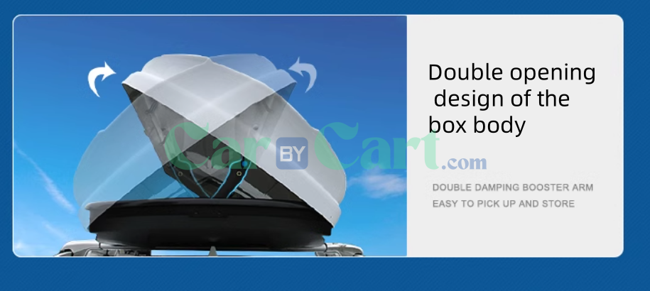 2025 BYD Yuan PLUS Smart 450 liter roof box+sedan crossbar