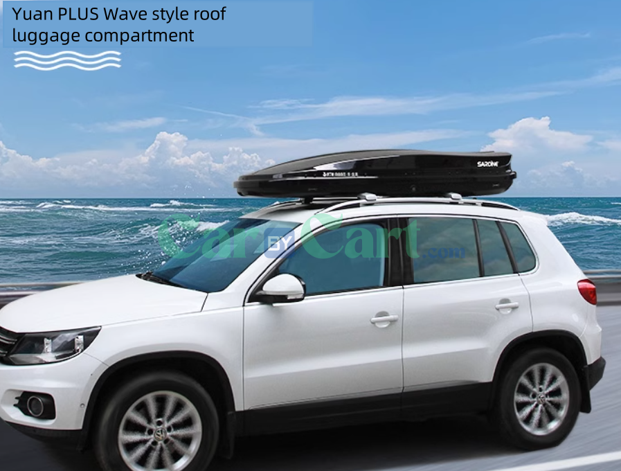 2025 BYD Yuan PLUS Smart 450 liter roof box+sedan crossbar