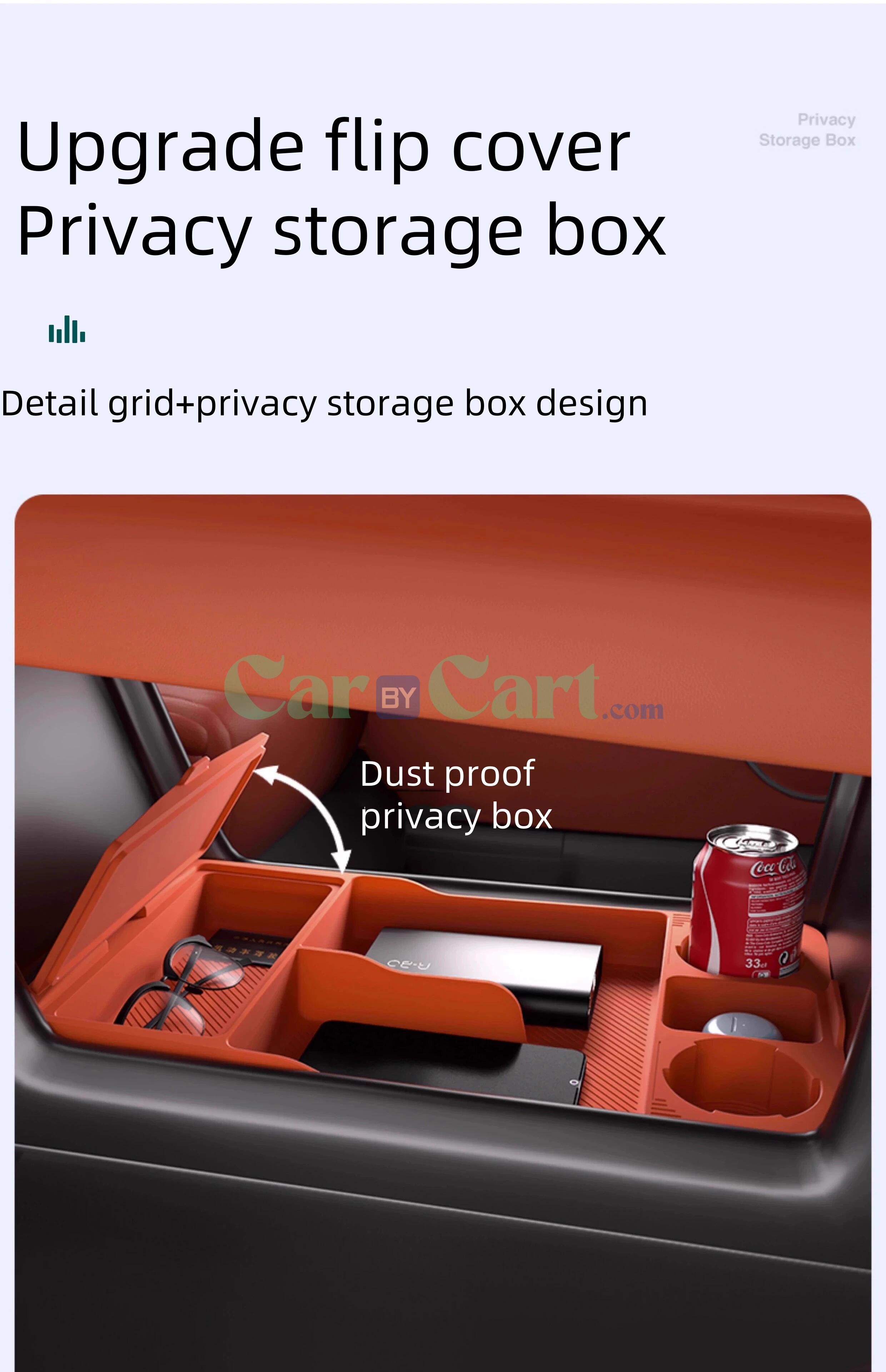 2025 Li Auto L6 Storage box under central control