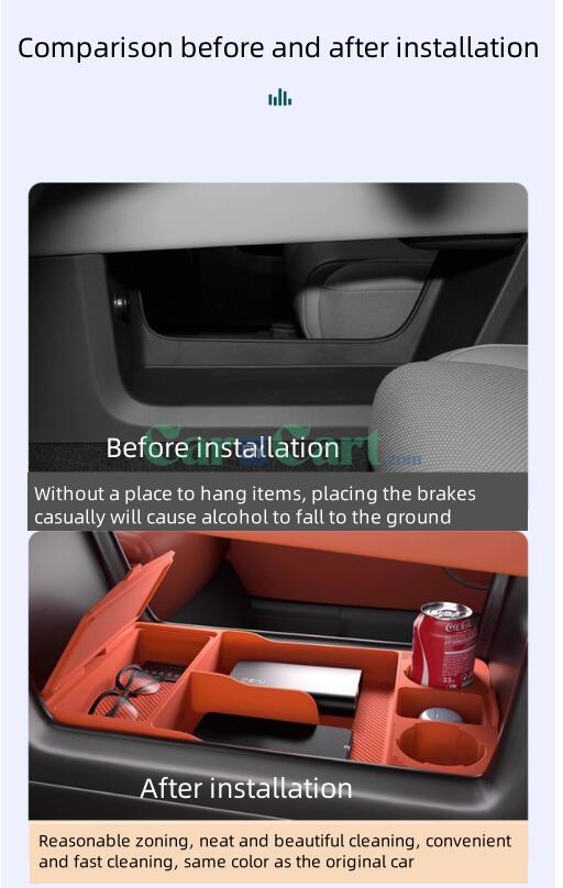 2025 Li Auto L6 Storage box under central control
