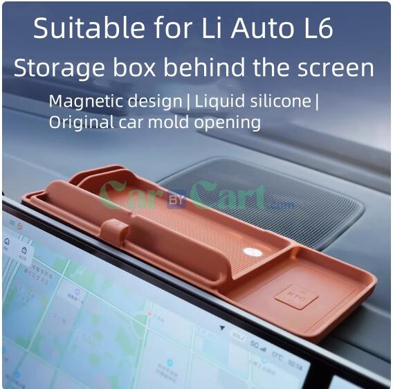 2025 Li Auto L6 Storage tray behind the screen